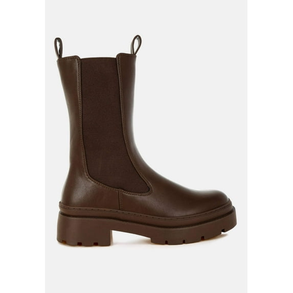 Jolt Elasticated Gussets Lug Sole Boots