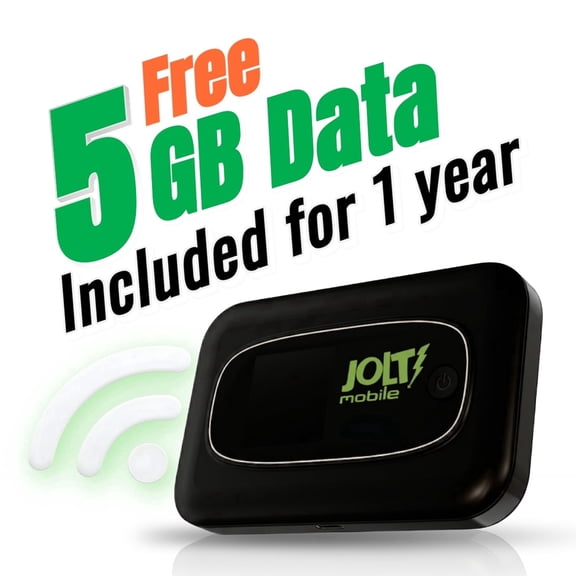 Jolt Mobile Portable WiFi Mobile Hotspot Device Black
