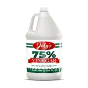 Joly's 75% Vinegar Extra Strong- 1 Gallon - Concentrated Acetic Acid - All Natural Multipurpose-Vinegar for cleaning and Home use-128oz