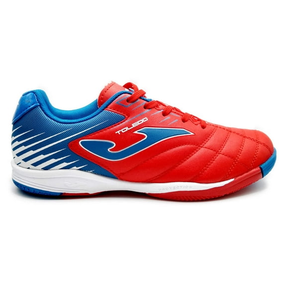 Joma Toledo Junior Kids Turf Soccer Shoes offer comfort, grip, and durability for young stars. Perfect for artificial surfaces, let your child shine on the field!