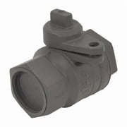 Jomar Valve 2" FNPT Brass Gas Ball Valve Inline 240-008P