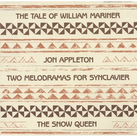 Jon Appleton - Two Melodramas for Synclavier - Children's Music - CD