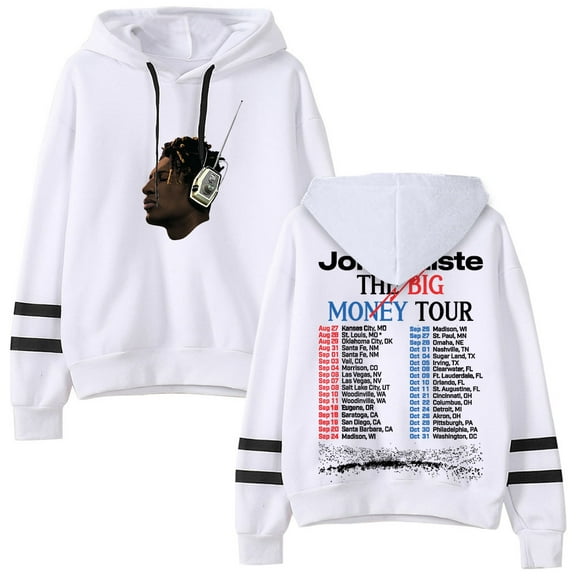 Jon Batiste Big Money Tour Merch Pullovers Pocketless Parallel Bars Sleeve Streetwear