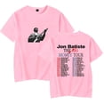 thumbnail image 1 of Jon Batiste The Big Money Tour 2025 Merch T-Shirt Women Men Casual Crewneck Short Sleeve Fashion Tee,3XL,Pink, 1 of 5