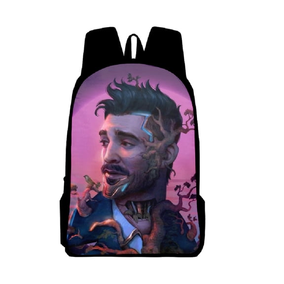 Jon Bellion Backpack Casual Fashion Rucksack Harajuku Travelling Bag Unisex Daypack