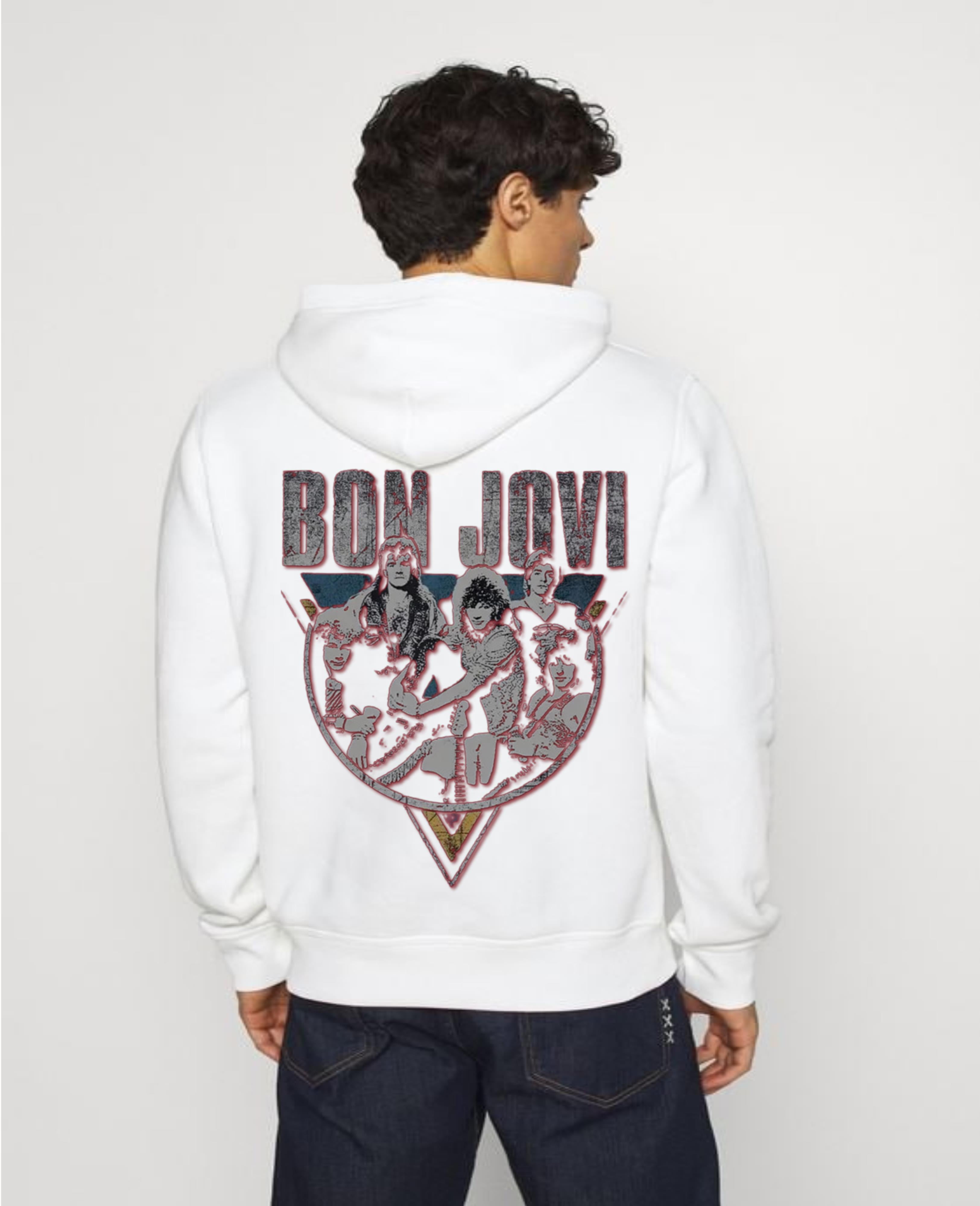 Bon jovi hoodie shop