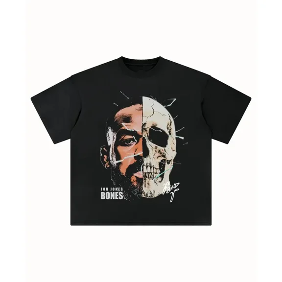 Jon Bones Jones Skull T-Shirt, Graphic Shirt, Unisex Tee For Fight Fan