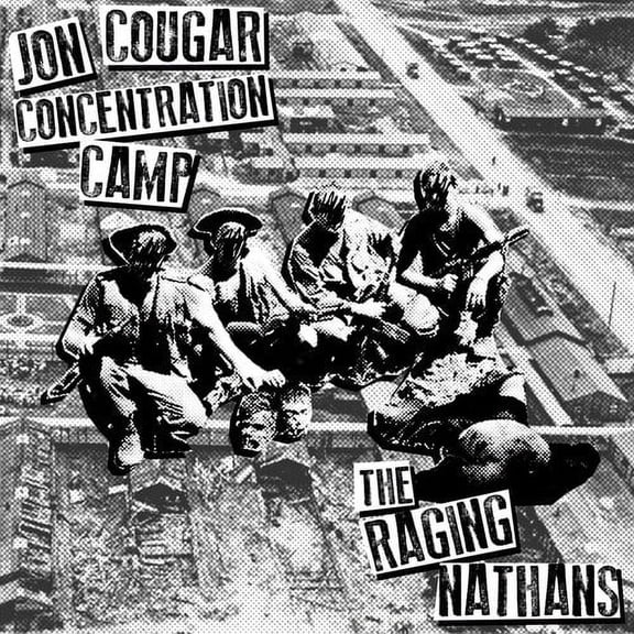 Jon Cougar Concentration Camp & Raging Nathans - Split - Rock - Vinyl [7-Inch]