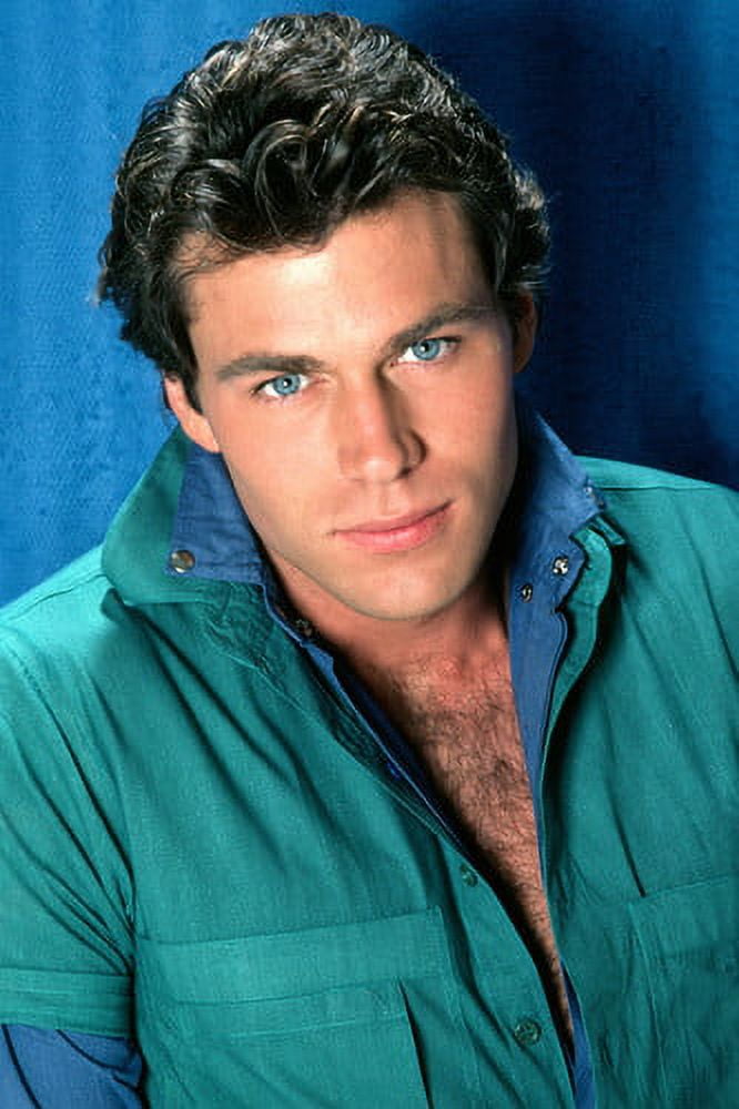 JonErik Hexum Handsome Studio Portrait Of TV Cover Up Star 24X36