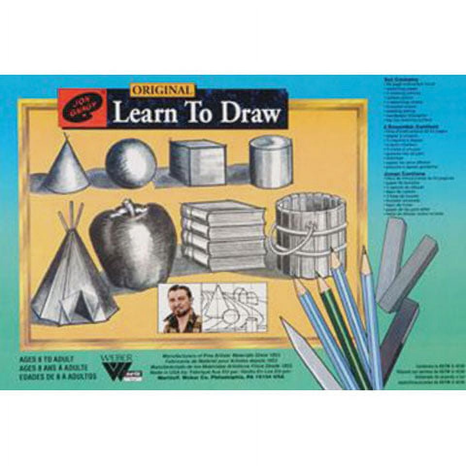 Jon gnagy learn to draw set walmart
