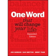 Jon Gordon One Word That Will Change Your Life, (Hardcover)