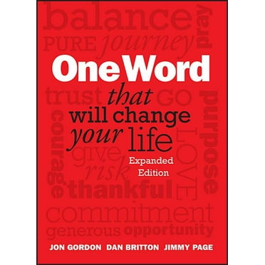 Jon Gordon One Word That Will Change Your Life, (Hardcover)