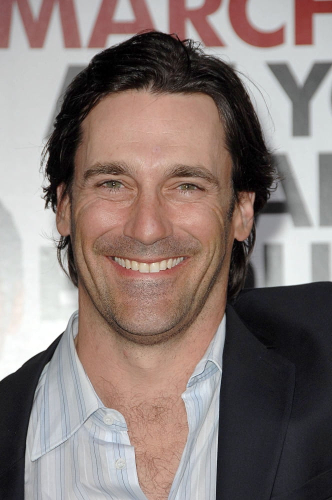 Jon Hamm At Arrivals For I Love You Canvas Art - (16 x 20)