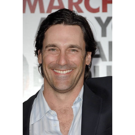 Jon Hamm At Arrivals For I Love You Canvas Art - (16 x 20)