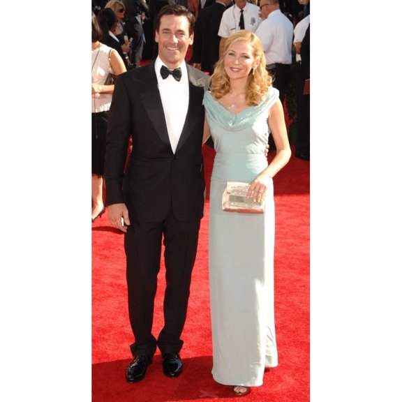 Jon Hamm, Jennifer Westfeldt At Arrivals For 61St Primetime Emmy Awards