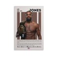 thumbnail image 1 of Jon Jones Poster 'Bones'Mixed Martial Arts Sports Posters (57) Home Decor Poster Wall Art Hanging Picture Print Bedroom Decorative Painting Posters Room Aesthetic 20x30inch(50x75cm), 1 of 6