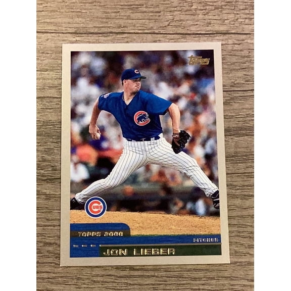 Jon Lieber Chicago Cubs MLB 2000 Topps 427