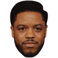 thumbnail image 1 of Jon Michael Hill (Beard) Celebrity Mask, Flat Card Face, Fancy Dress Mask, 1 of 6