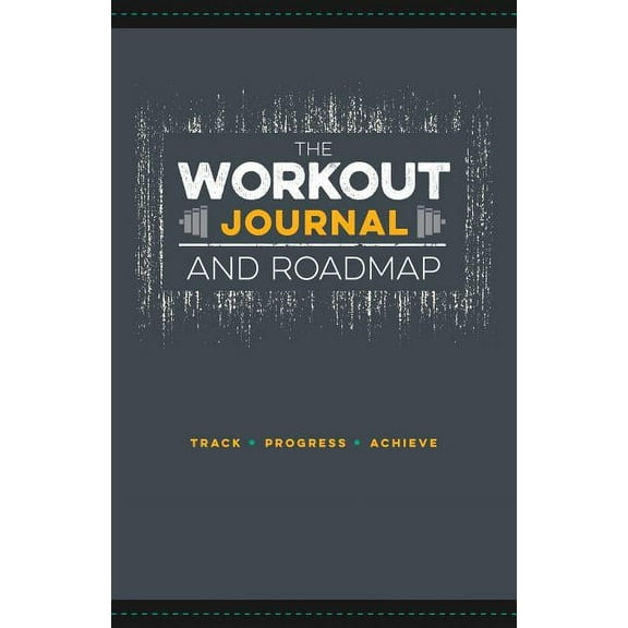 Jon Moore 5" x 8" Workout Journal, Black, 120 Pages