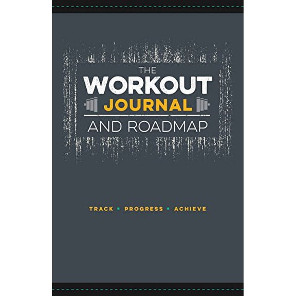 Jon Moore 5" x 8" Workout Journal, Black, 120 Pages