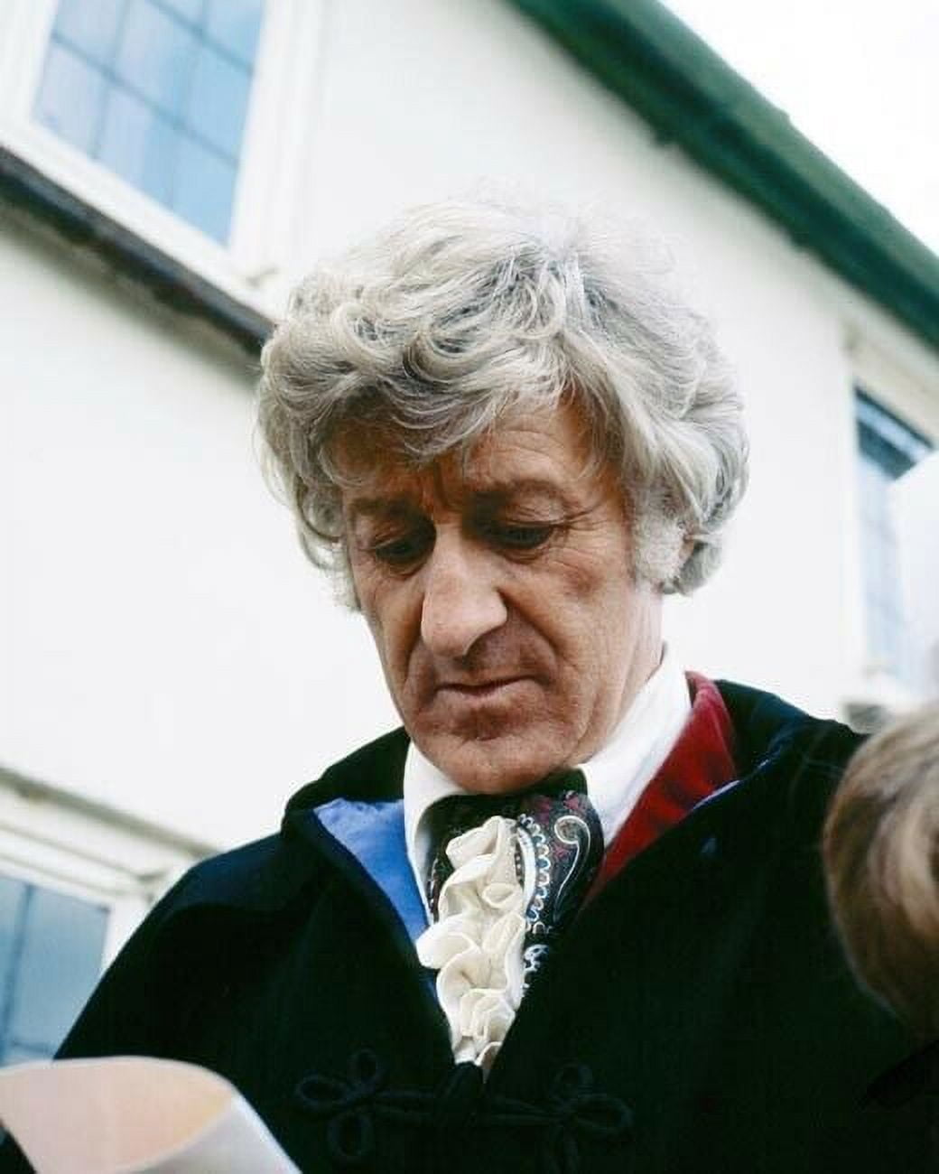 Jon Pertwee as the Third Doctor on set Doctor Who 1972 8x10 inch photo ...
