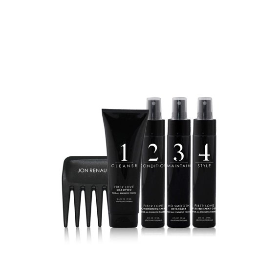 Fiber Love Synthetic Hair 5Pc Travel Kit