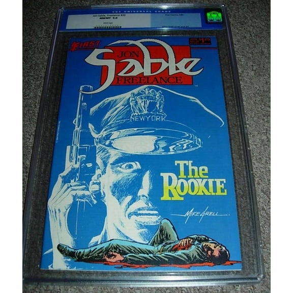 Jon Sable, Freelance #20 - CGC 9.8 Comic Book
