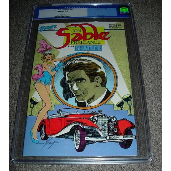 Jon Sable, Freelance #30 - CGC 9.8 Comic Book
