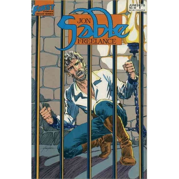Jon Sable, Freelance #48 VF ; First Comic Book
