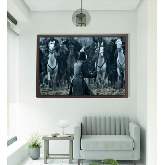 Jon Snow Game Of Thrones, Jon Snow, Game Of Thrones, Art, Man Cave, Got, Jon Snow Artwork, Movie Wall Art Home Decor, 8x12 UNFRAMED