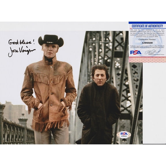 Jon Voight Signed Autograph 8x10 Photo PSA/DNA COA #3