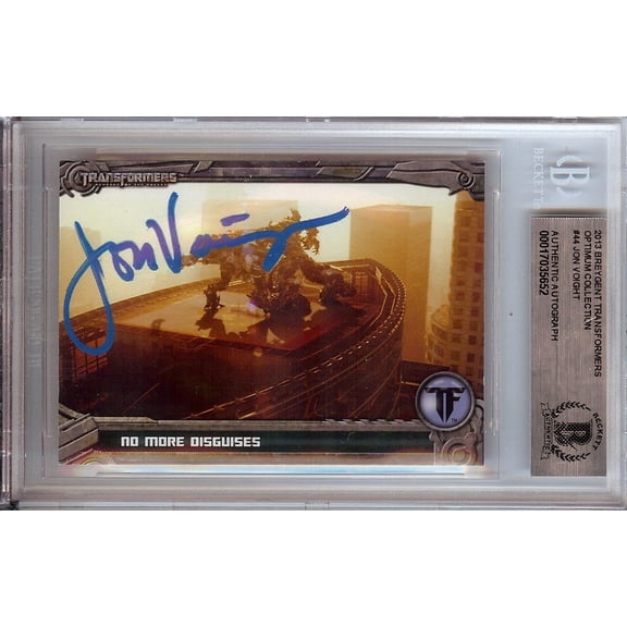 Jon Voight Signed Autographed Trading Card Transformers 2013 Optimum BAS Encased