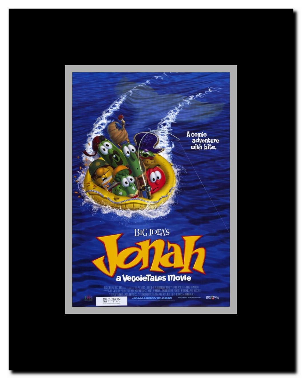 Jonah: A Veggie Tales Movie Framed Movie Poster