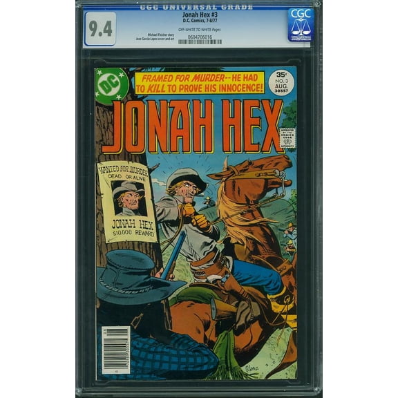 Jonah Hex #3 - CGC 9.4 Comic Book