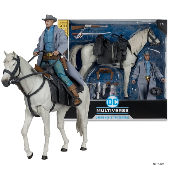 Jonah Hex & The General (All-Star Western) 7" MTS Exclusive Gold Label 2-Pack Figure - McFarlane Toys