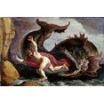 thumbnail image 1 of Jonah and the Whale Poster Print by Pieter Lastman (20 x 28), 1 of 1