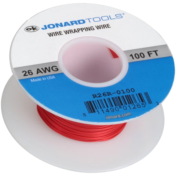 Jonard Tools 26 AWG Wire Wrapping Wire 100 ft. Pack