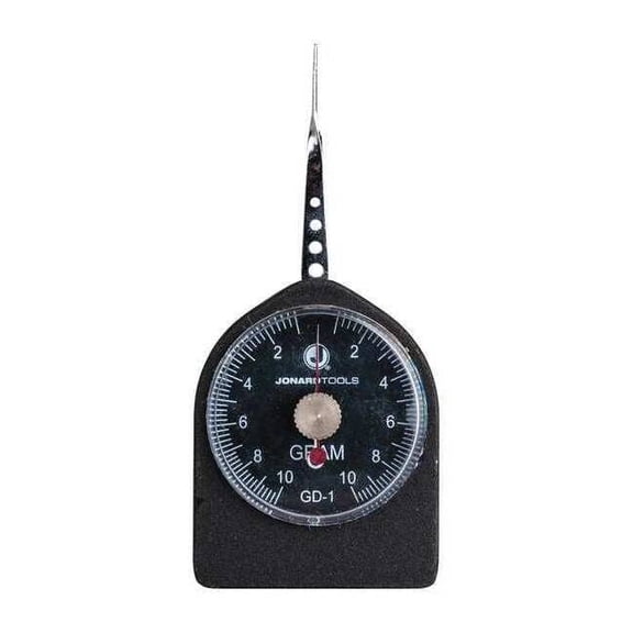 Jonard Tools Dynamometer Gauge,Dial,0-10g GD-1