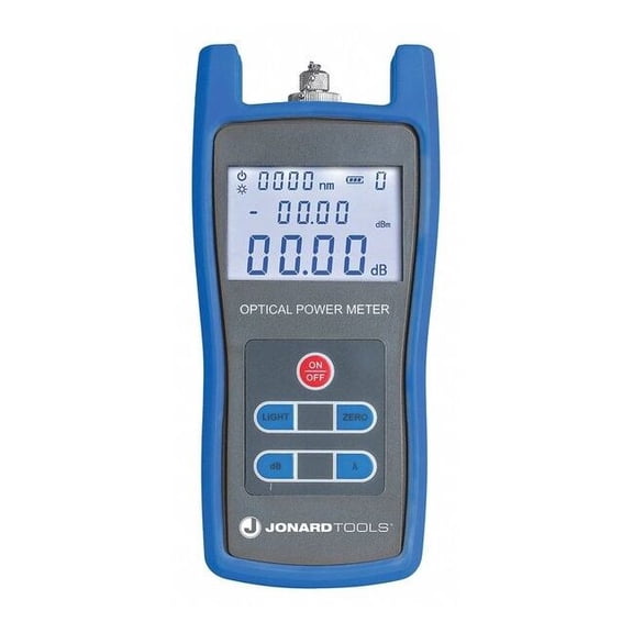Jonard Tools Fiber Optic Power Meter,LCD Display FPM-50A