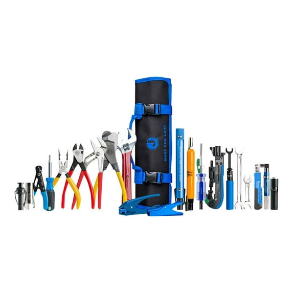 Jonard Tools Professional CATV Communications Tool Kit - Tool set - in tool roll