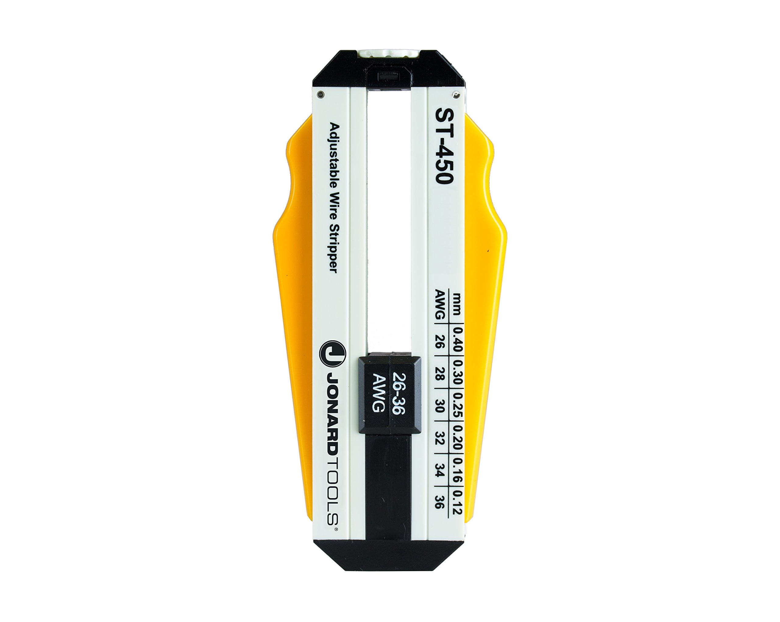 Jonard Tools ST-450 Adjustable Precision Wire Stripper, 26-36 AWG CA2