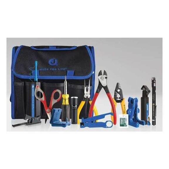 Jonard Tools TK-150 Fiber Prep Kit 16 pc Pack