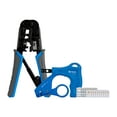 thumbnail image 1 of Jonard Tools TK-RJ45 Network Tool Kit for CAT5, CAT5E, and CAT6  Includes 6-in-1 Crimper RJ11 / RJ12 / RJ45, Punch Down Tool, Cable Stripper, and RJ45 & RJ12 Connectors, 1 of 6
