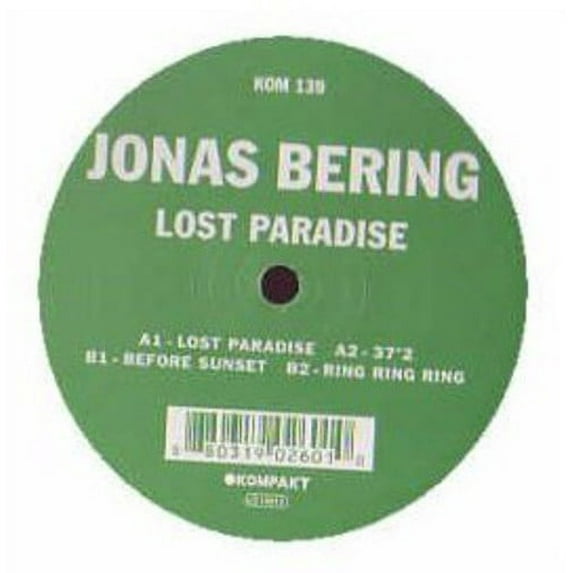 Jonas Bering - Lost Paradise - Electronica - Vinyl