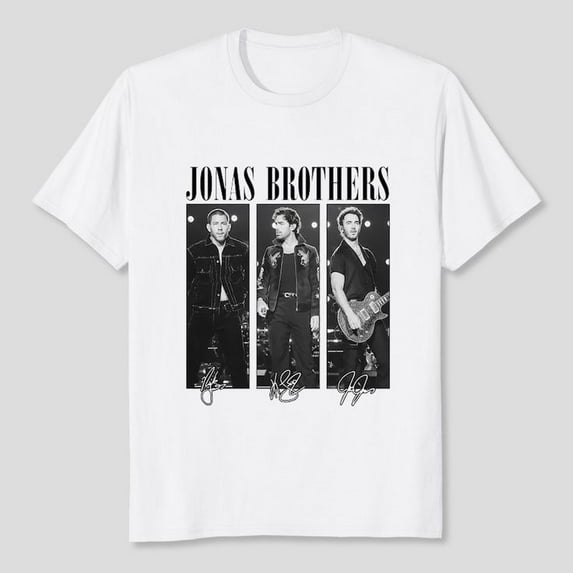 Jonas Bros 20th Annivesary Tour 2025 Shirt, Vintage Jonas Brothers Tour Shirt Unisex, Sizes S-5XL, Tbun