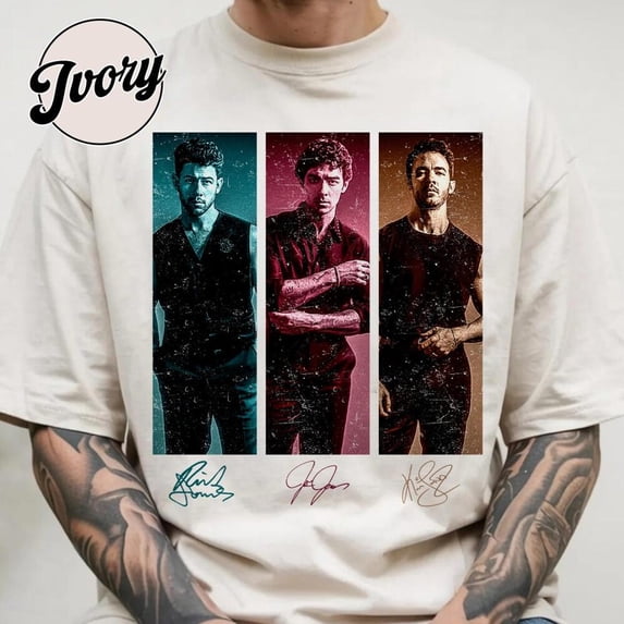 Jonas Brothers 2026 Tour Retro T-Shirt, Vintage Concert Tee, Fan Gift