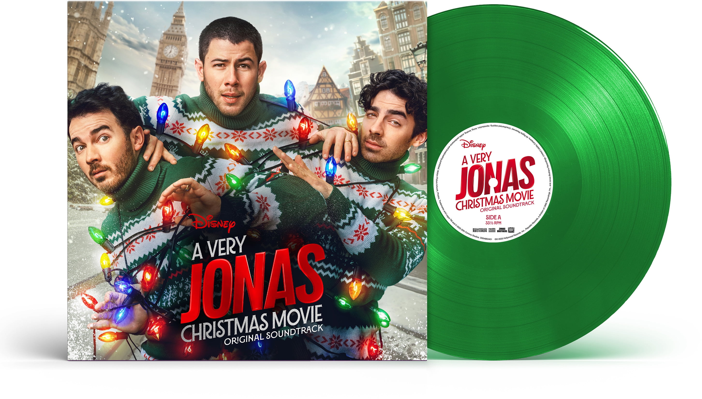 Jonas Brothers - A Very Jonas Christmas Movie (Original Soundtrack) - Vinyl
