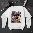 thumbnail image 1 of Jonas Brothers Band 90s Rock Music Tour Retro Concert Fan Sweatshirt V41289, up to size 5XL, 1 of 2