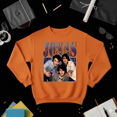 thumbnail image 1 of Jonas Brothers Band 90s Rock Music Tour Retro Concert Fan Sweatshirt V41289, up to size 5XL, 1 of 2