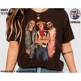thumbnail image 1 of Jonas Brothers Halloween Cowboy Band Adults T-shirt, Retro Spooky Season Fan Shirt,Black Color,Size XL, 1 of 5